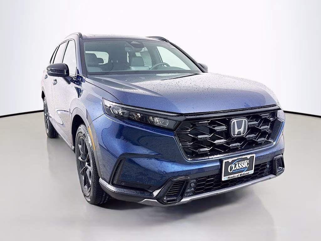 2026 Canyon River Blue Metallic Honda CR-V Hybrid Sport-L AWD SUV