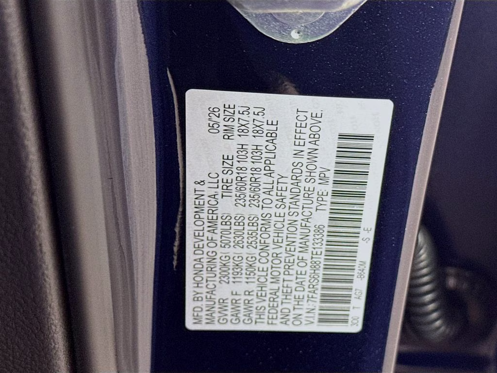 2026 Canyon River Blue Metallic Honda CR-V Hybrid Sport-L AWD SUV