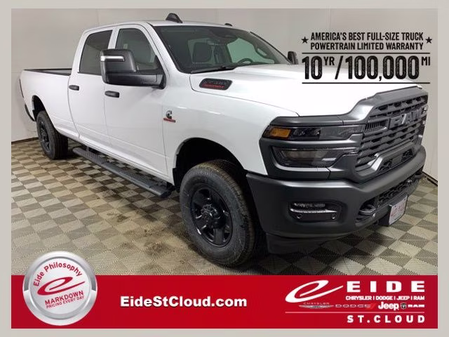 2026 Bright White Clearcoat Ram 3500 Tradesman 4X4 Truck