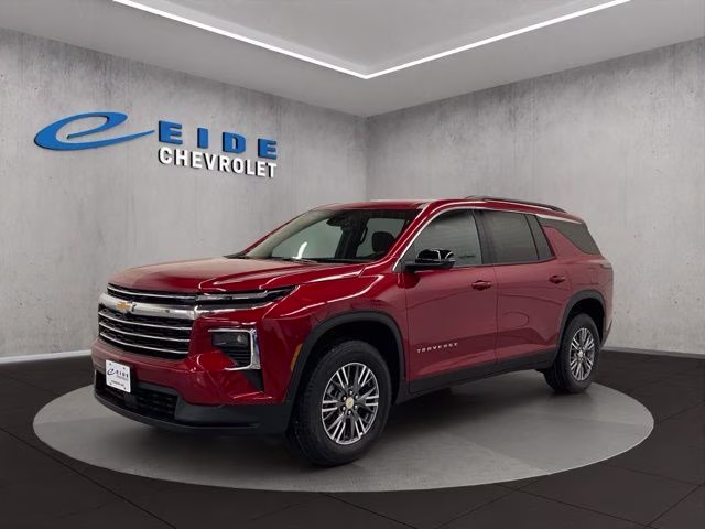 2026 Radiant Red Tintcoat Chevrolet Traverse LT AWD SUV