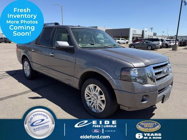 2013 Sterling Gray Ford Expedition EL Limited 4X4 SUV