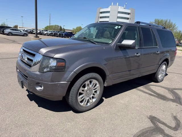 2013 Sterling Gray Ford Expedition EL Limited 4X4 SUV