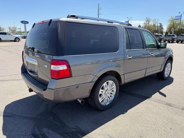 2013 Sterling Gray Ford Expedition EL Limited 4X4 SUV