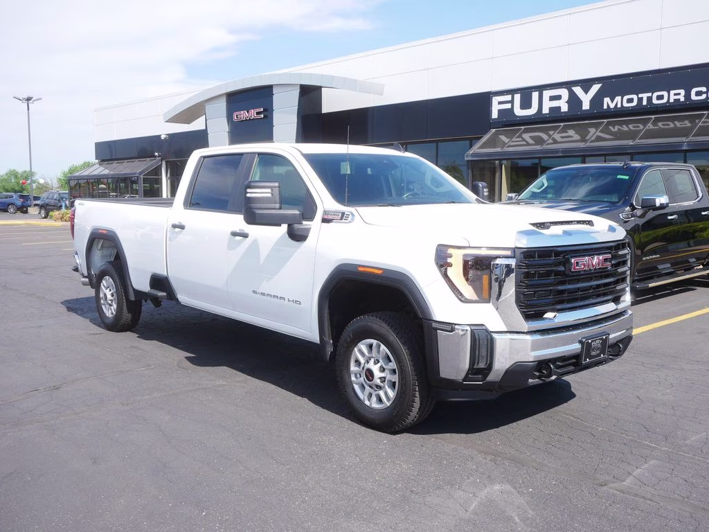 2024 White GMC Sierra 2500HD Pro 4X4 Truck