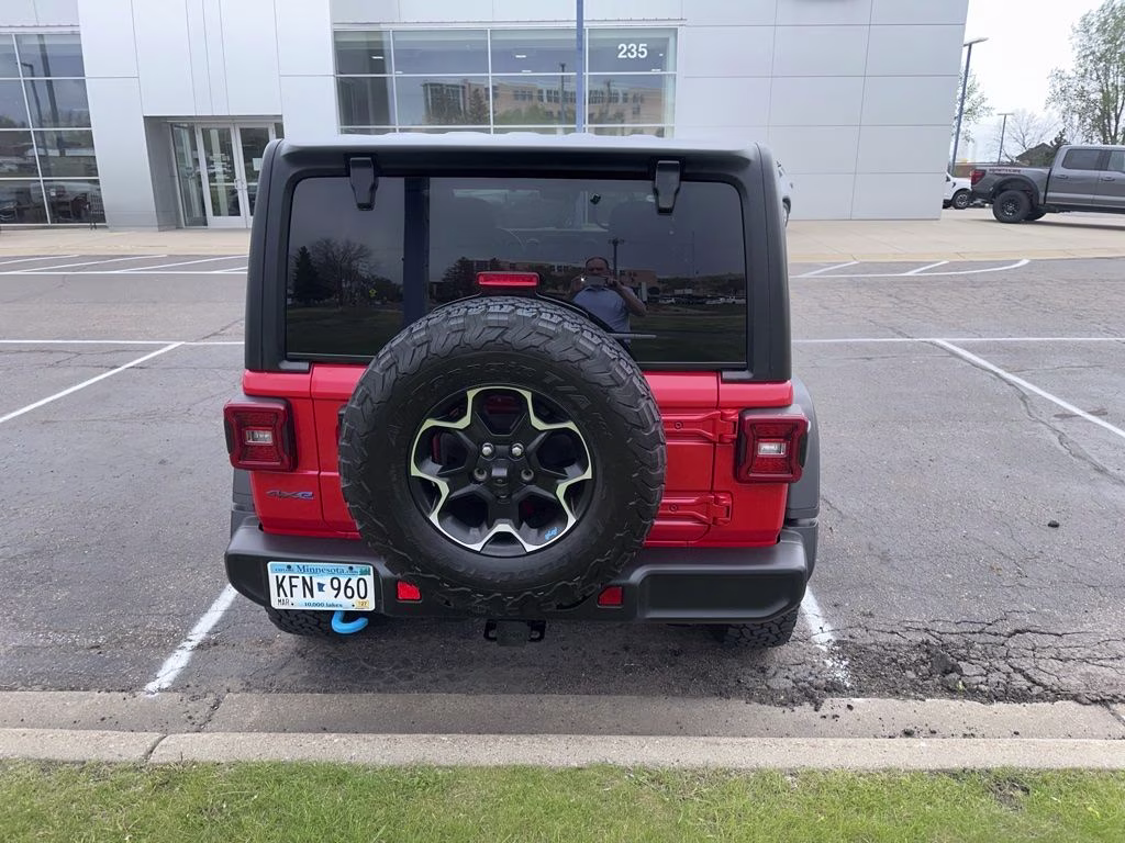 2023 Firecracker Red Clearcoat Jeep Wrangler Rubicon 4xe 4X4 SUV