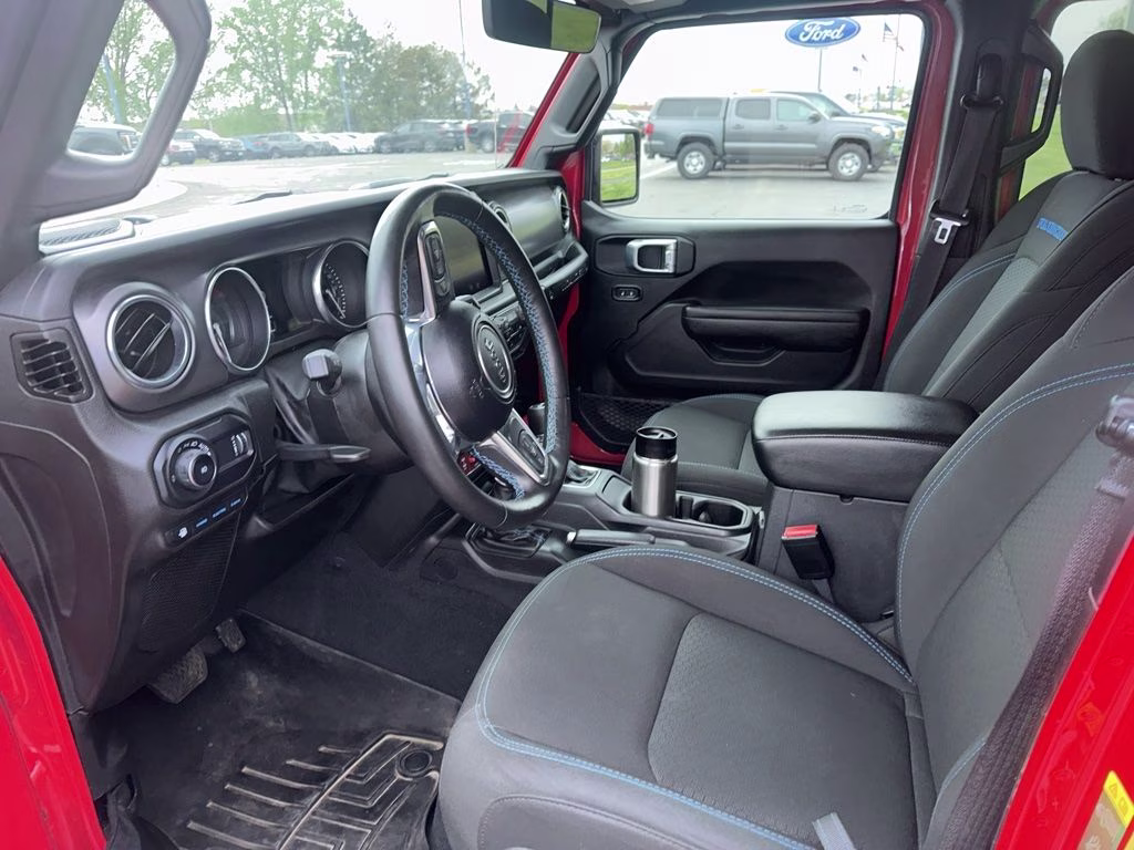 2023 Firecracker Red Clearcoat Jeep Wrangler Rubicon 4xe 4X4 SUV