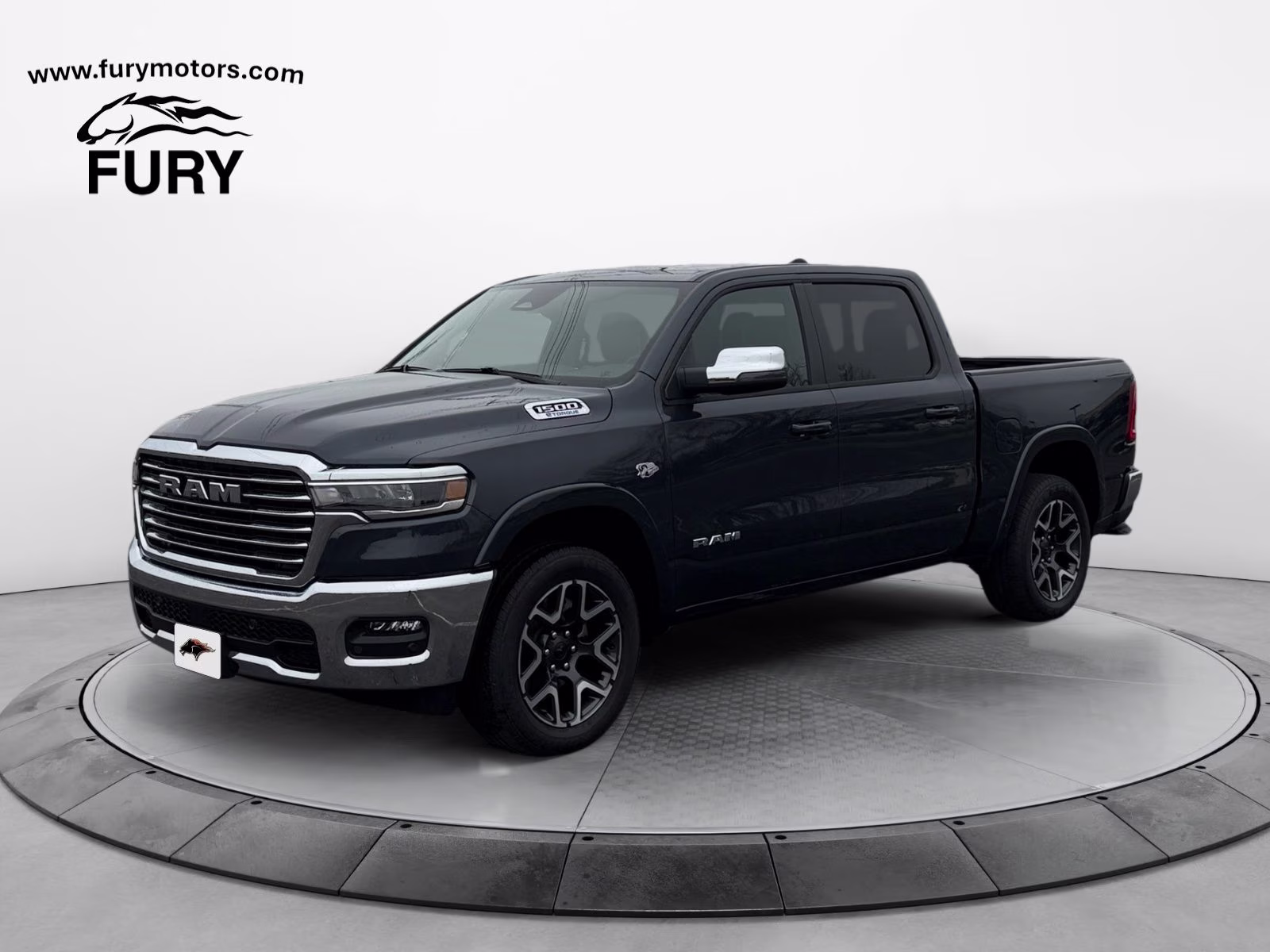 2026 Forged Blue Metallic Ram 1500 Laramie 4X4 Truck
