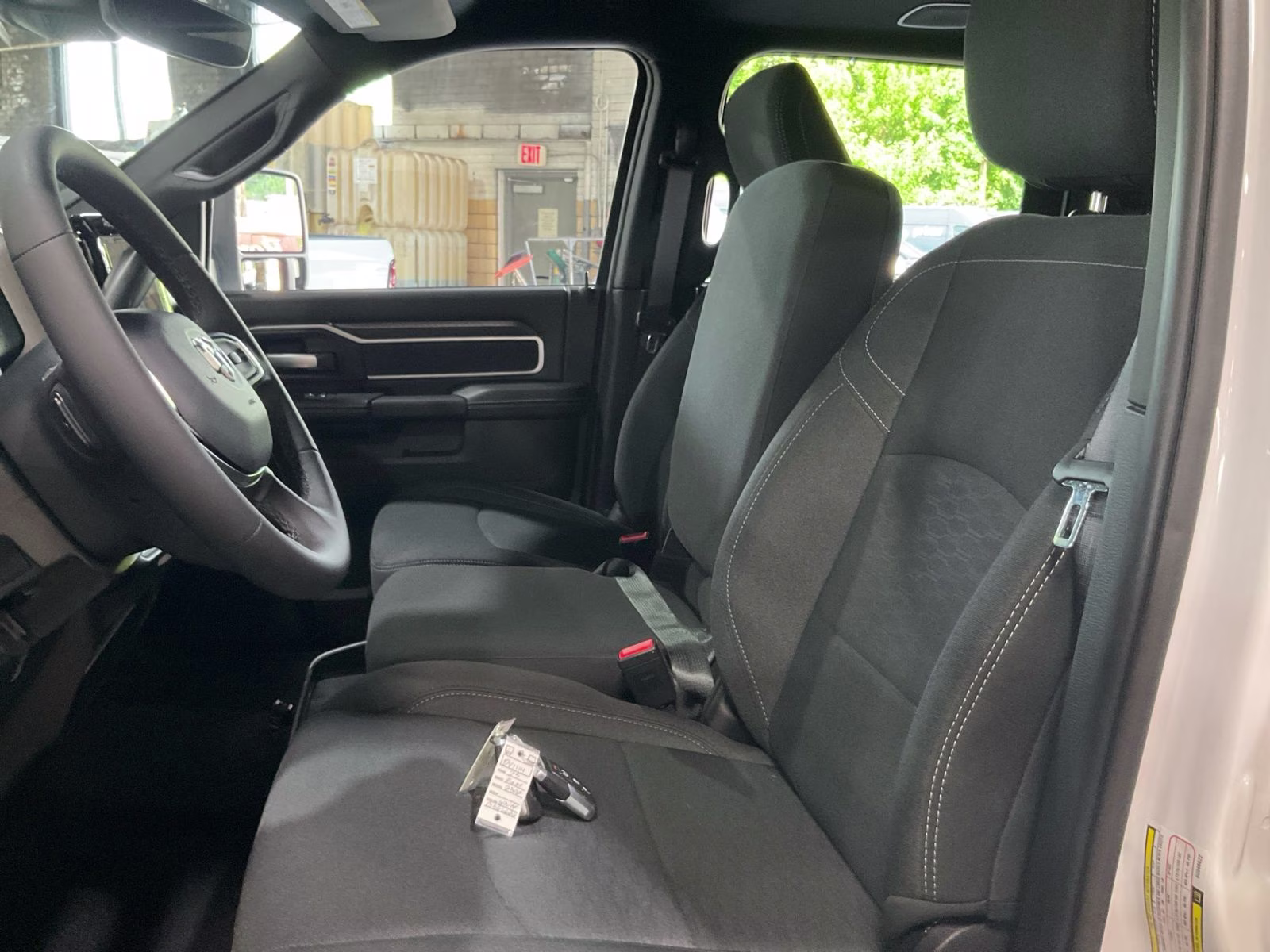 2025 Bright White Clearcoat Ram 2500 Big Horn 4X4 Truck