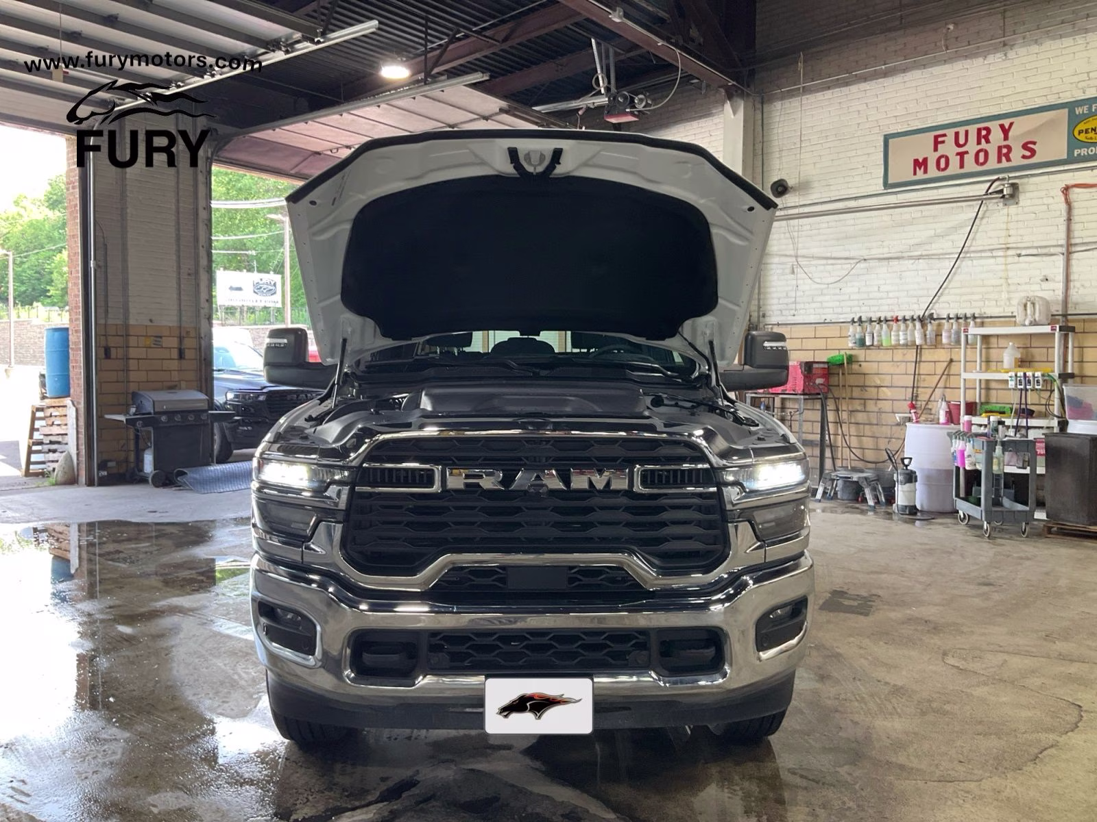 2025 Bright White Clearcoat Ram 2500 Big Horn 4X4 Truck
