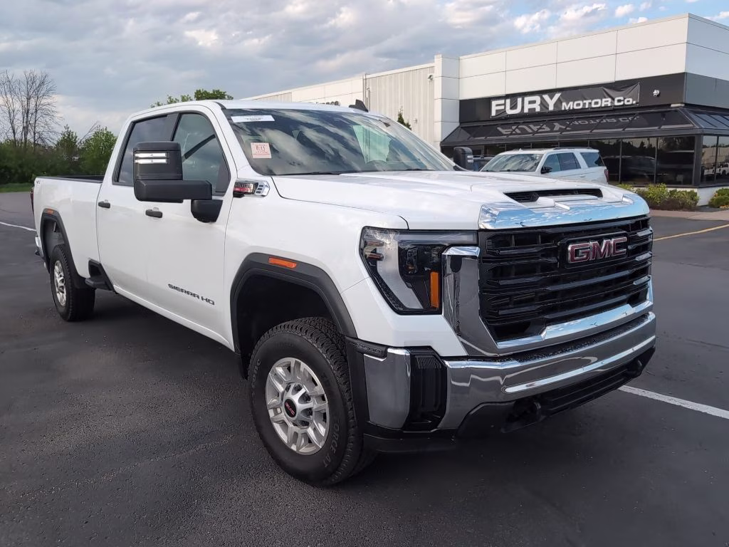 2024 White GMC Sierra 2500HD Pro 4X4 Truck