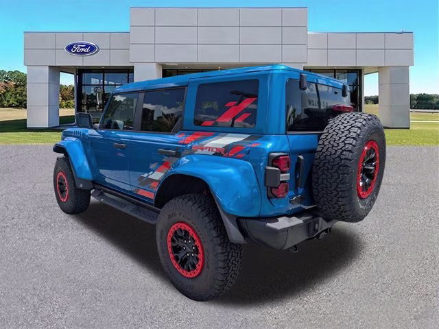 2026 Blue Metallic Ford Bronco Raptor 4X4 Convertible
