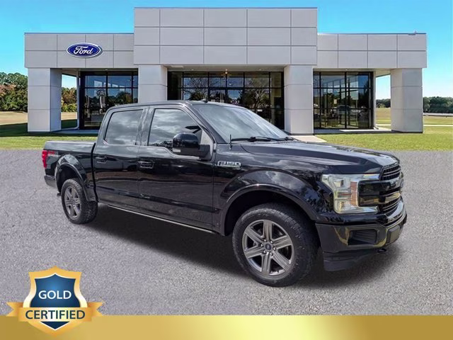 2020 Black Metallic Ford F-150 LARIAT 4X4 Truck