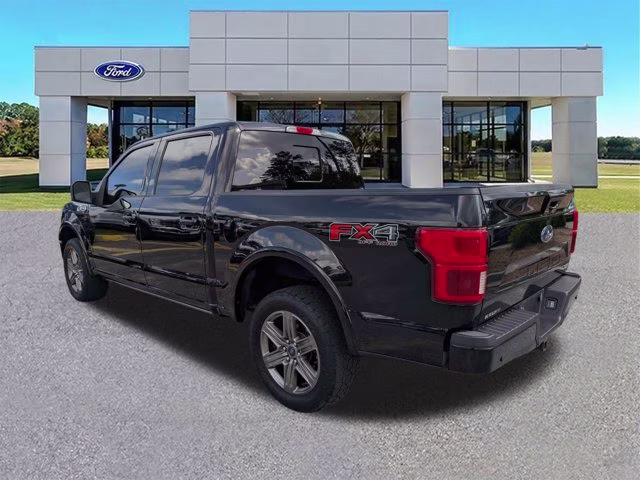 2020 Black Metallic Ford F-150 LARIAT 4X4 Truck