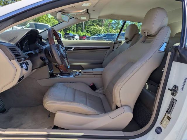 2012 Diamond White Mercedes-Benz E-Class E 350 RWD Convertible