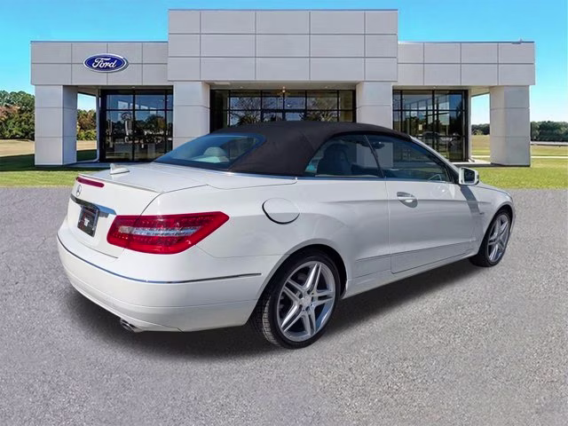 2012 Diamond White Mercedes-Benz E-Class E 350 RWD Convertible
