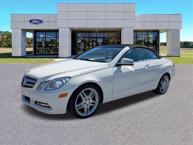 2012 Diamond White Mercedes-Benz E-Class E 350 RWD Convertible