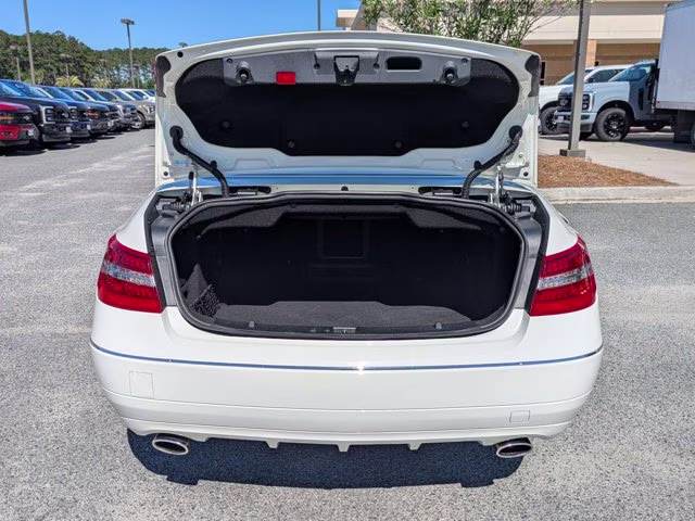 2012 Diamond White Mercedes-Benz E-Class E 350 RWD Convertible