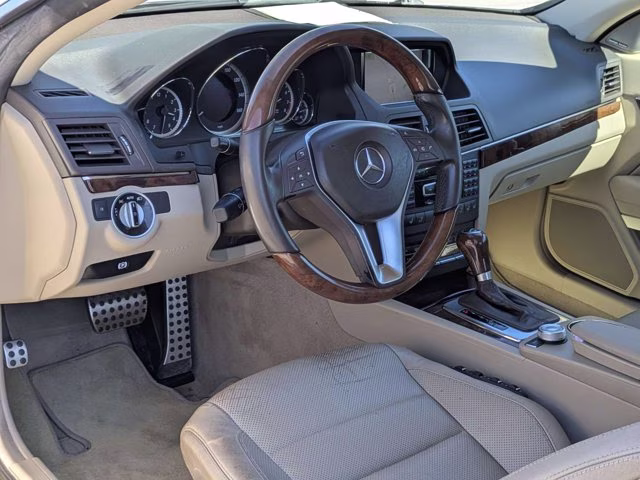 2012 Diamond White Mercedes-Benz E-Class E 350 RWD Convertible