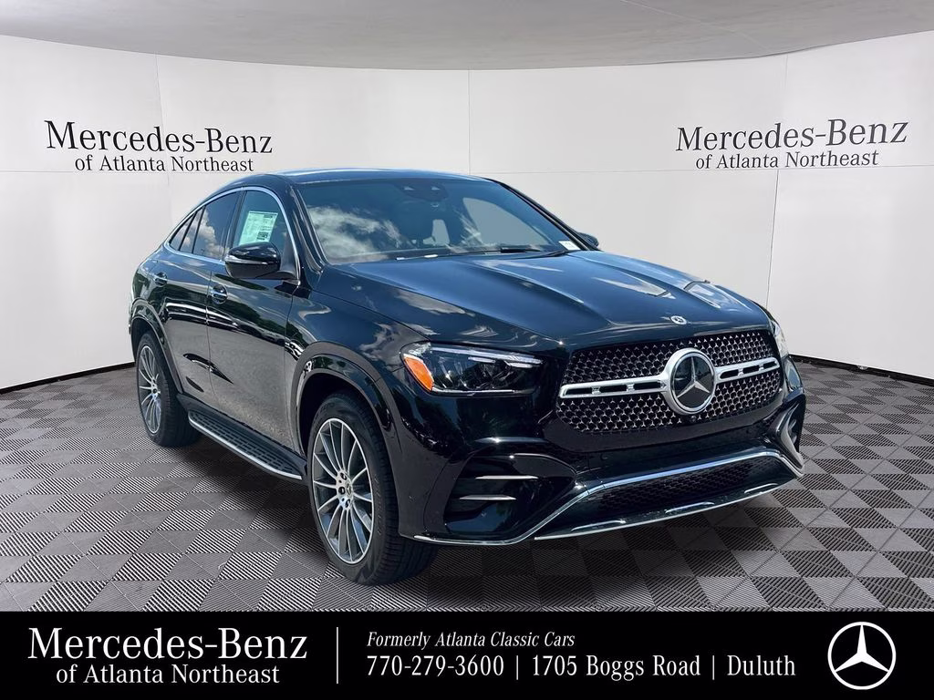 2026 Black Mercedes-Benz GLE GLE 450 Coupe AWD Coupe