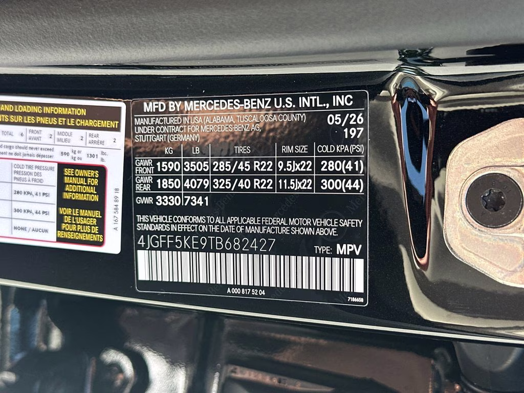 2026 Black Mercedes-Benz GLS GLS 450 AWD SUV