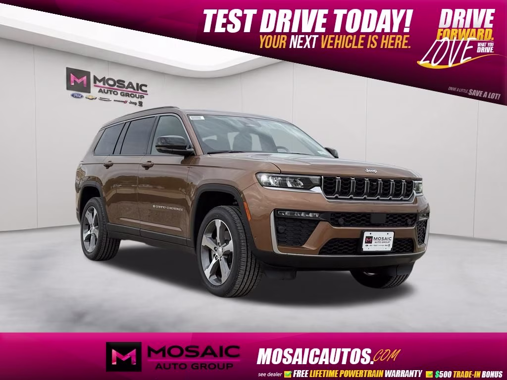 2026 Copper Shino Metallic Clearcoat Jeep Grand Cherokee L Limited 4X4 SUV