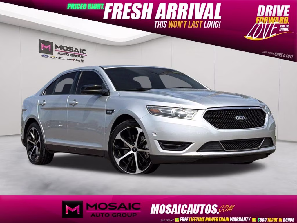 2015 Silver Ford Taurus SHO AWD Sedan