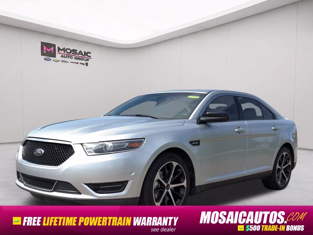 2015 Silver Ford Taurus SHO AWD Sedan