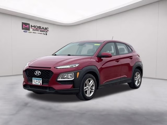 2019 Pulse Red Hyundai Kona SE AWD SUV