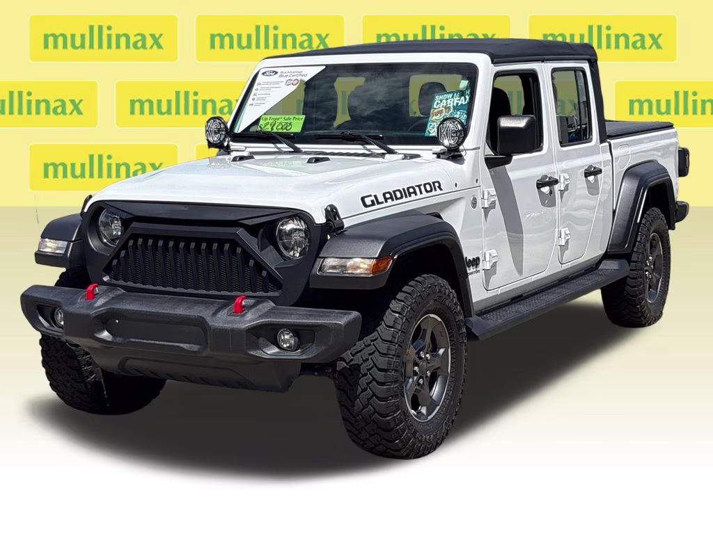 2020 Bright White Clearcoat Jeep Gladiator Sport 4X4 Truck
