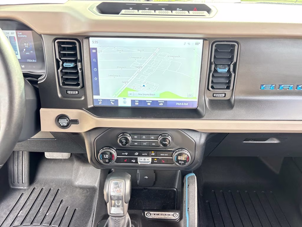 2023 Velocity Blue Metallic Ford Bronco Wildtrak 4X4 SUV