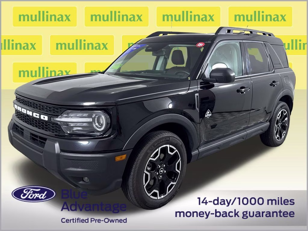 2025 Shadow Black Ford Bronco Sport Outer Banks 4X4 SUV