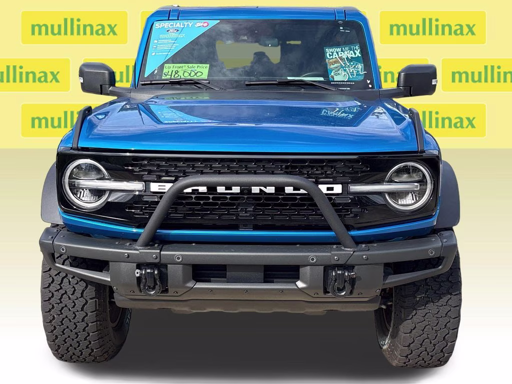 2023 Velocity Blue Metallic Ford Bronco Wildtrak 4X4 SUV