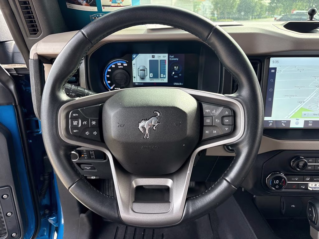 2023 Velocity Blue Metallic Ford Bronco Wildtrak 4X4 SUV