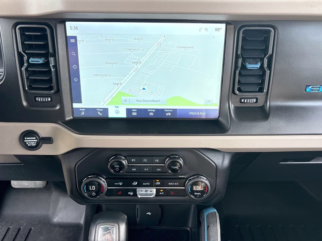 2023 Velocity Blue Metallic Ford Bronco Wildtrak 4X4 SUV