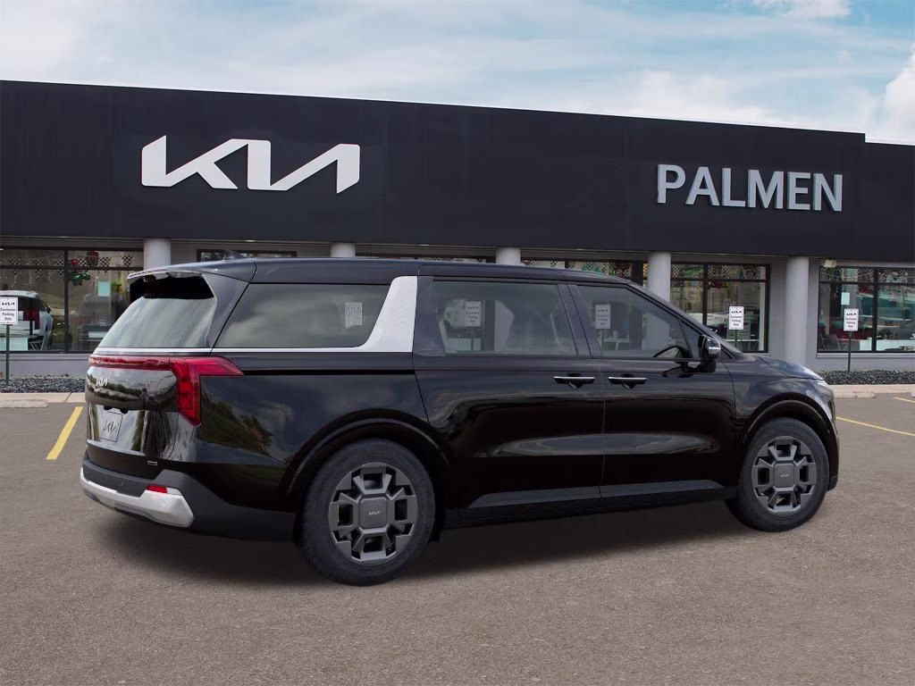 2026 Aurora Black Pearl Kia Carnival Hybrid EX FWD Van