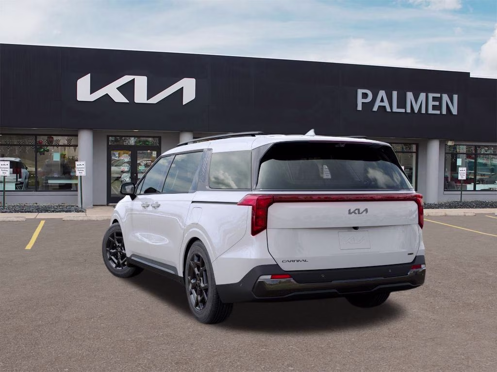 2026 Snow White Pearl Kia Carnival Hybrid SX FWD Van