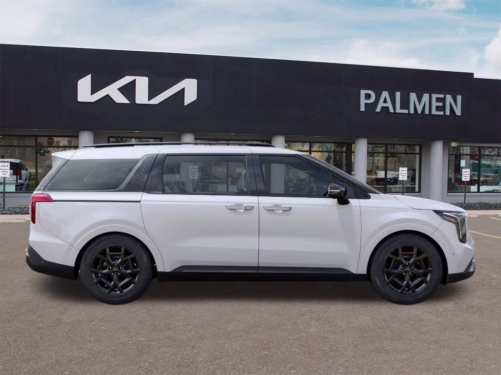 2026 Snow White Pearl Kia Carnival Hybrid SX FWD Van