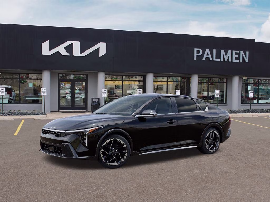 2026 Black Kia K4 GT-Line FWD Sedan