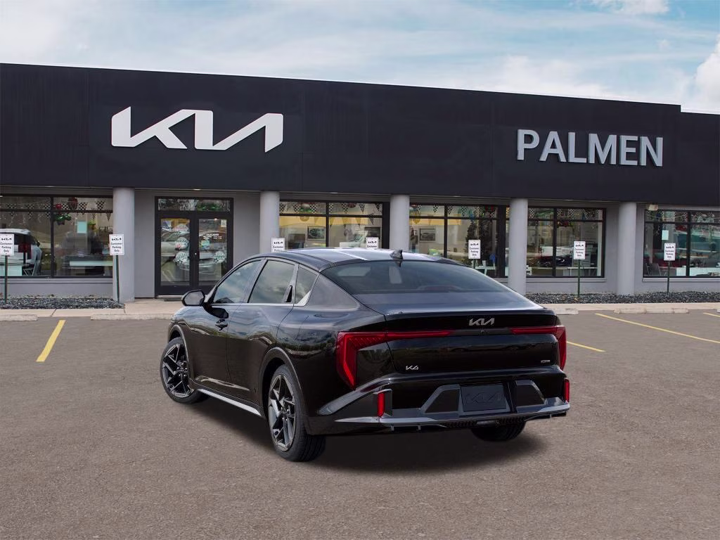 2026 Black Kia K4 GT-Line FWD Sedan