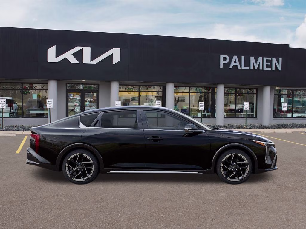 2026 Black Kia K4 GT-Line FWD Sedan