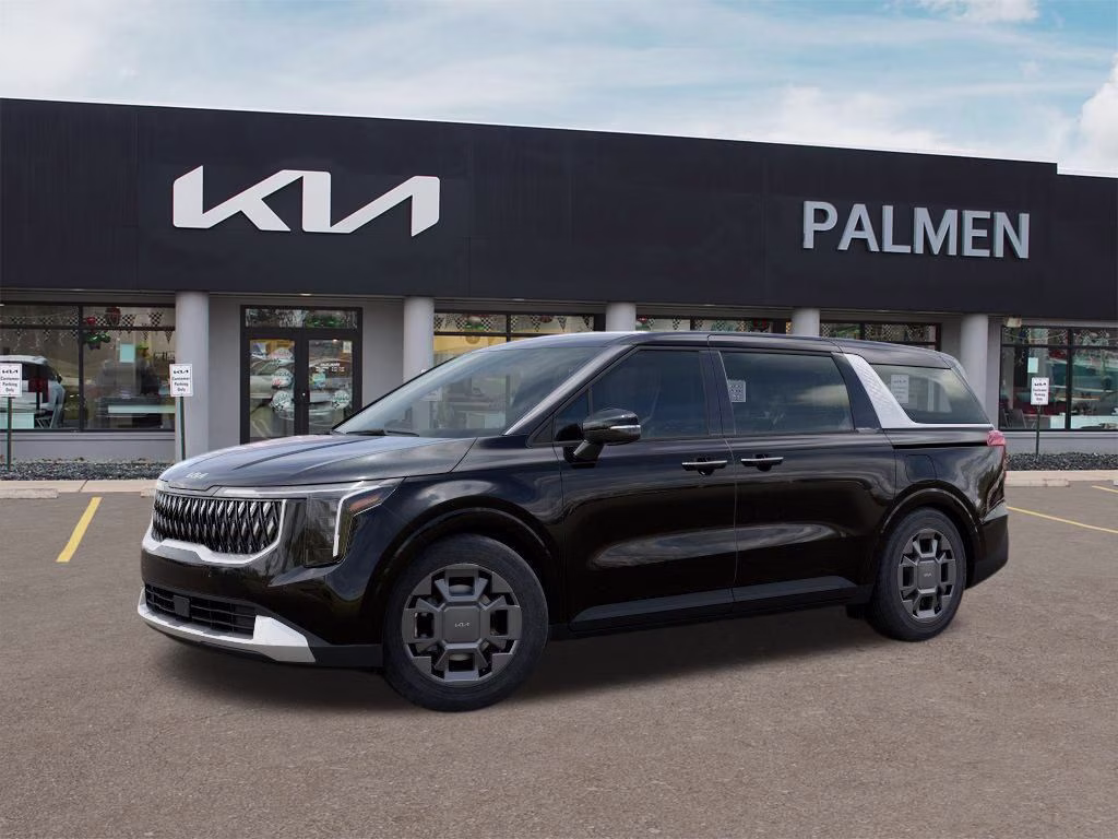 2026 Aurora Black Pearl Kia Carnival Hybrid EX FWD Van