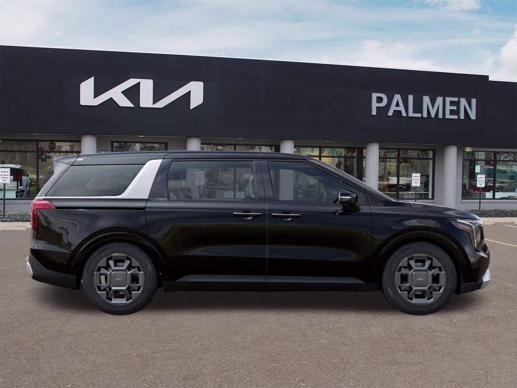 2026 Aurora Black Pearl Kia Carnival Hybrid EX FWD Van