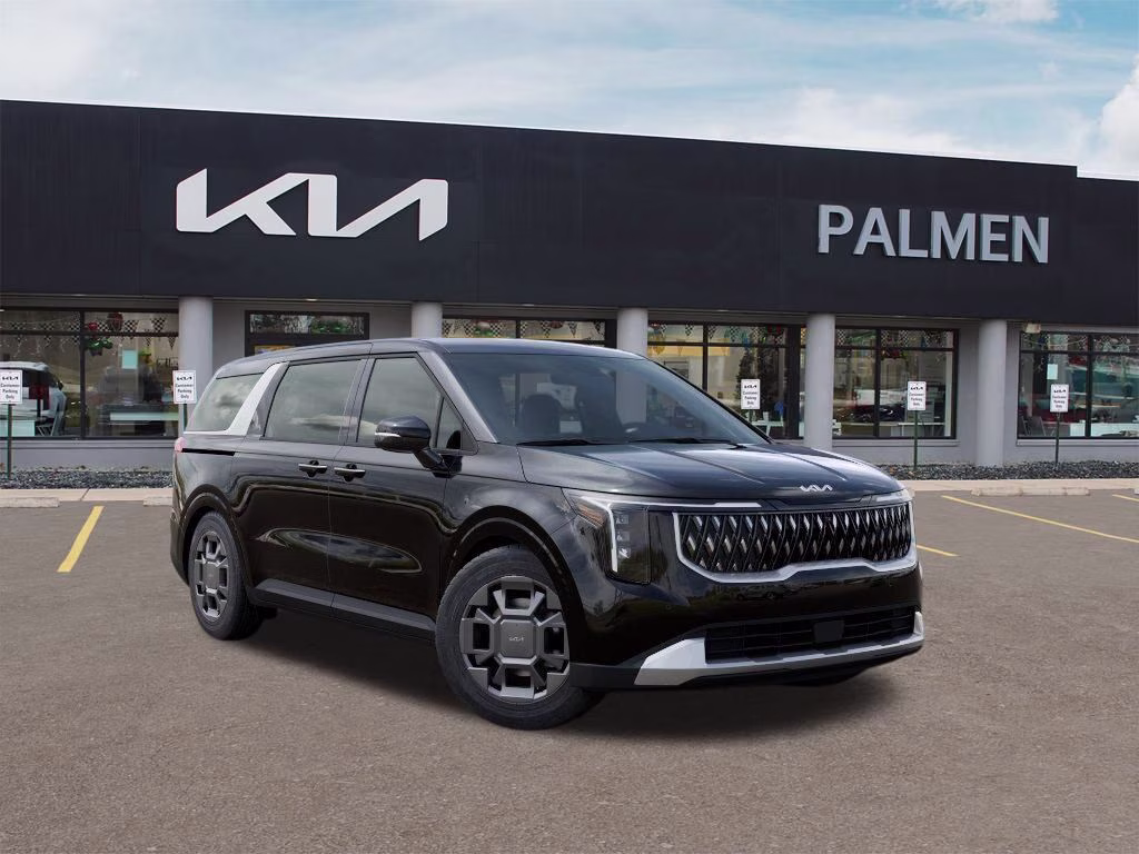 2026 Aurora Black Pearl Kia Carnival Hybrid EX FWD Van