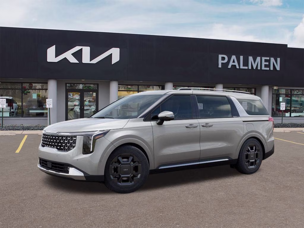 2026 Ivory Silver Kia Carnival Hybrid SX FWD Van