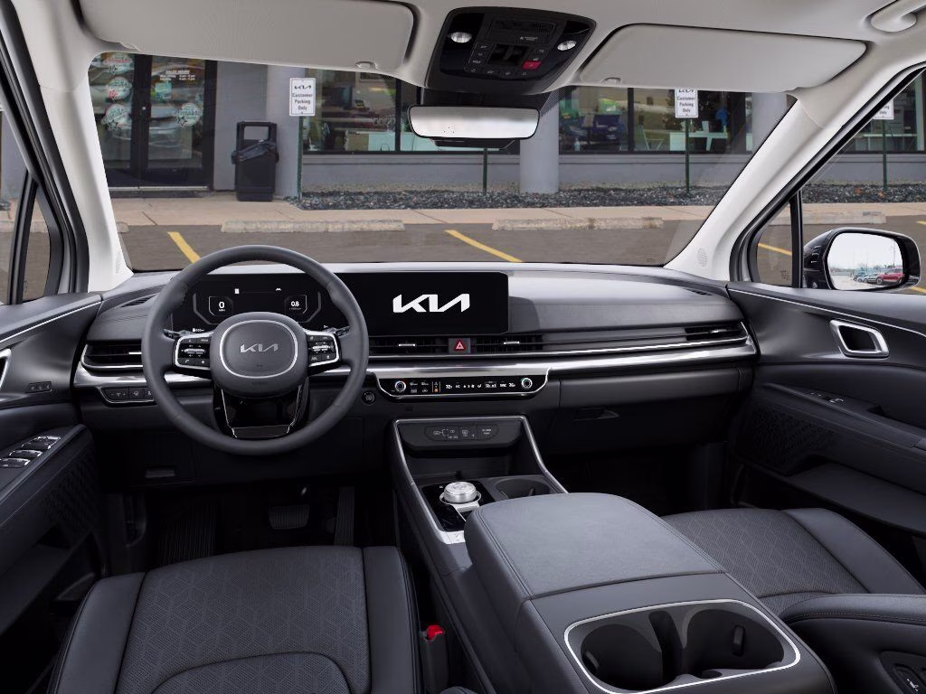 2026 Snow White Pearl Kia Carnival Hybrid SX FWD Van