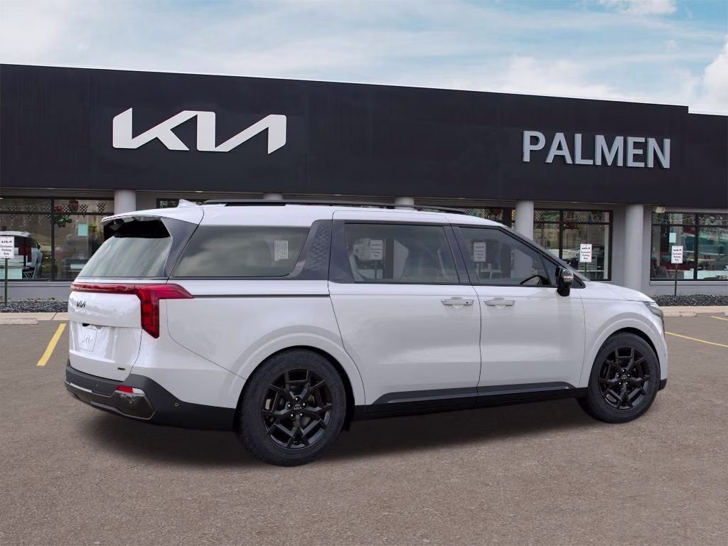 2026 Snow White Pearl Kia Carnival Hybrid SX FWD Van