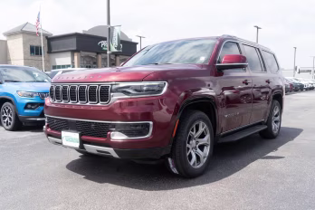 2022 Velvet Red Pearlcoat Jeep Wagoneer Series II 4X4 SUV