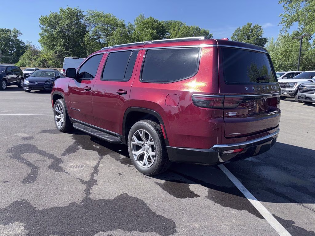 2022 Velvet Red Pearlcoat Jeep Wagoneer Series II 4X4 SUV
