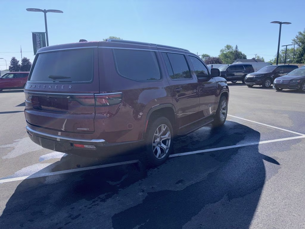 2022 Velvet Red Pearlcoat Jeep Wagoneer Series II 4X4 SUV