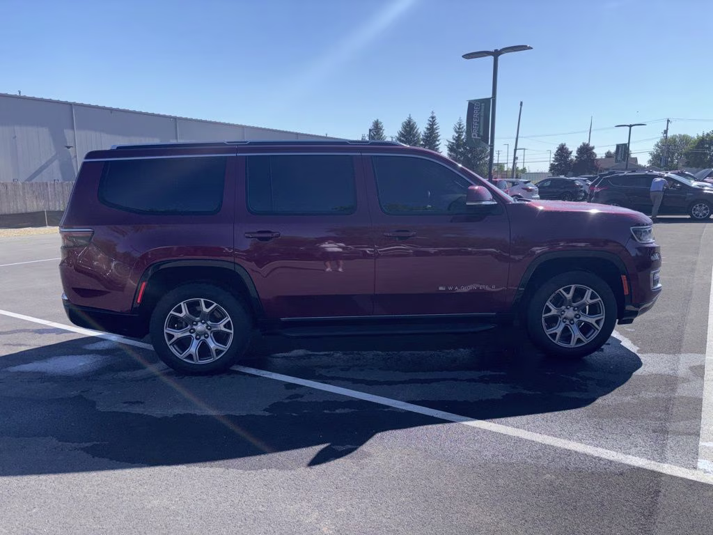 2022 Velvet Red Pearlcoat Jeep Wagoneer Series II 4X4 SUV